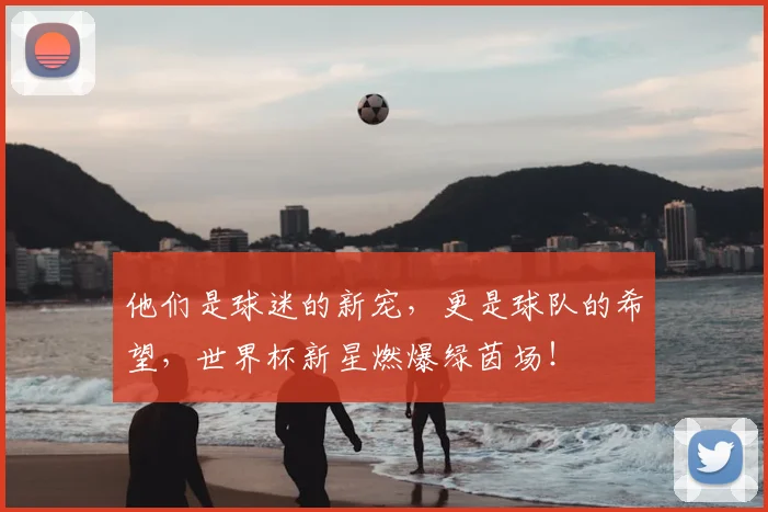 他们是球迷的新宠，更是球队的希望，世界杯新星燃爆绿茵场！
