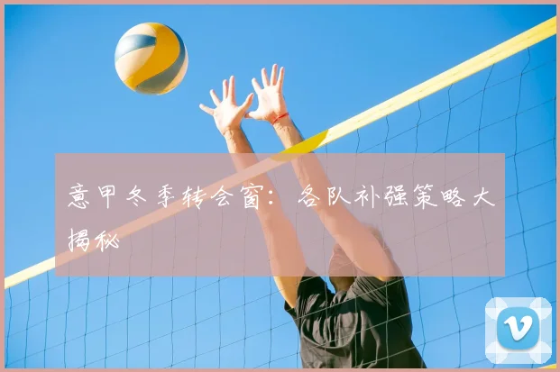 意甲冬季转会窗:各队补强策略大揭秘